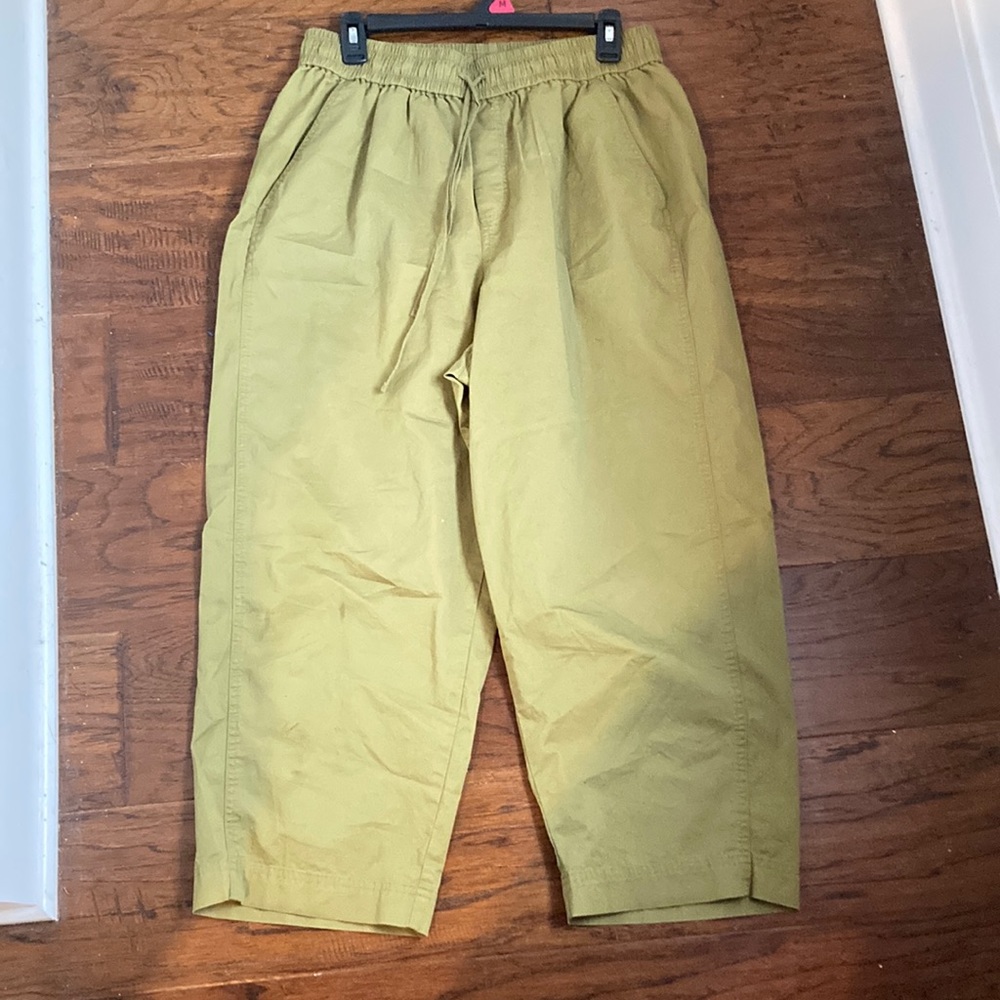 Army green wide leg pants from a new day of target